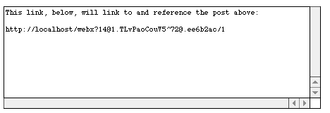 Creating an internal link